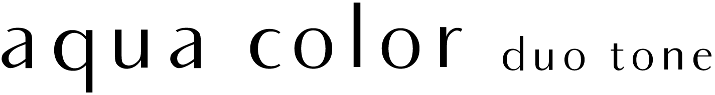 アクアカラー duo tone