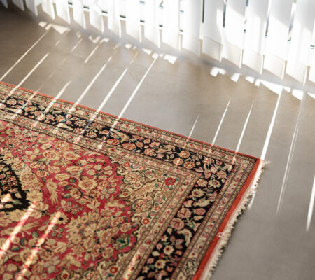水性コンクリートステイン塗料「アクアカラー for floor」の塗装事例：住宅,グレイッシュブラウン