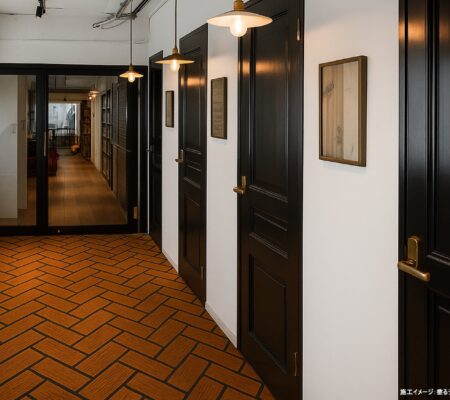 ハルメジ ブラック 塗るテクスチャー ウッド チーク