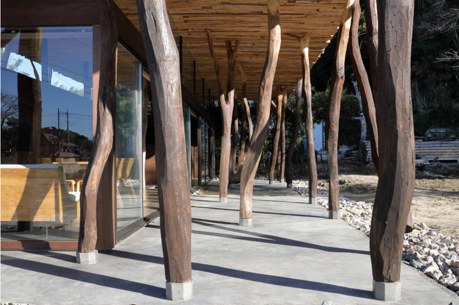 水性コンクリートステイン塗料「アクアカラー for floor」の塗装事例：住宅,ストーンブラック