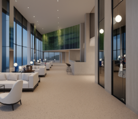 石材調水性塗料「塗るテクスチャーSTONE」の塗装事例：ショップ,トープ