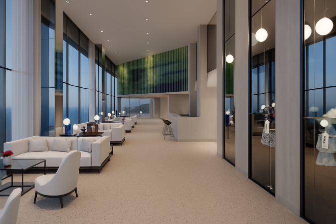 石材調水性塗料「塗るテクスチャーSTONE」の塗装事例：ショップ,トープ